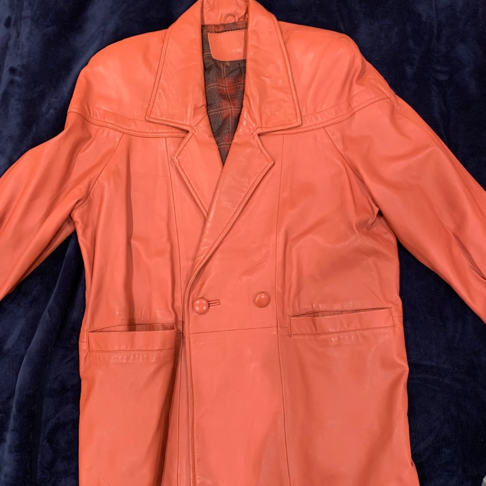 GENUINE Lamb Leather Coat